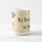 Mug Mon Dachshund a mangé mes devoirs (Centre)