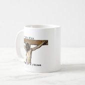 Mug Mon Dieu porte un marteau (Devant gauche)