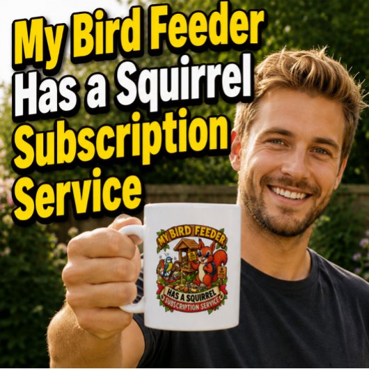 Mug Mon Distributeur De Nourriture Pour Oiseaux A Un É