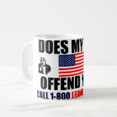 Mug Mon drapeau vous offense-t-il ? (Devant gauche)