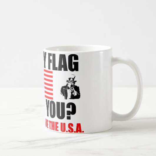 Mug Mon drapeau vous offense-t-il ? (Droite)