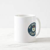 Mug Mon Échauffement Est Le Café (Devant droit)