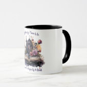 Mug Mon Endroit Heureux Est Entre Les Pages D'Un Livre (Devant droit)