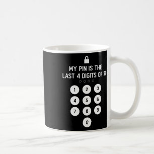 Mug Mon Épingle Est Le Dernier 4 Chiffres Du Symbole P