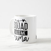 Mug Mon équipe m'appelle la Fête des Mères Mère Mignon (Devant gauche)
