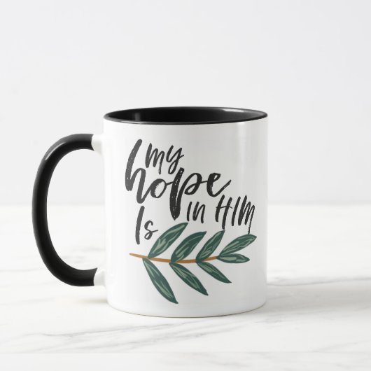 Mug Mon espoir est en lui (Gauche)