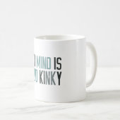 Mug Mon esprit est trop libertin (Devant droit)