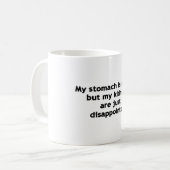 Mug Mon Estomac Est En Désordre (Devant gauche)