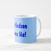 Mug Mon filleul m'aime ! (Devant droit)