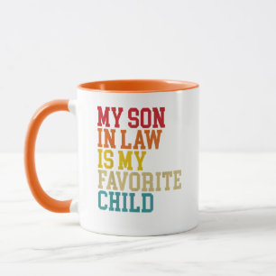 Mug Mon Fils En Droit Est Ma Famille Favorite Enfant D