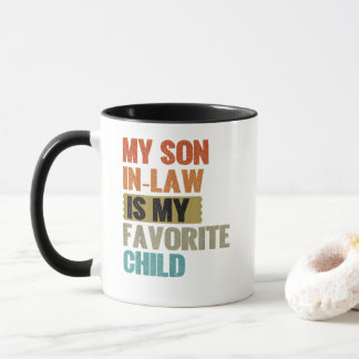 Mug Mon Fils En Droit Est Ma Famille Favorite Enfant D