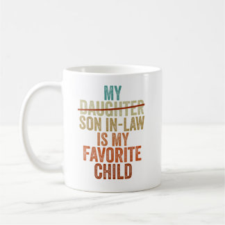 Mug Mon Fils En Droit Est Mon Enfant Préféré Amusant