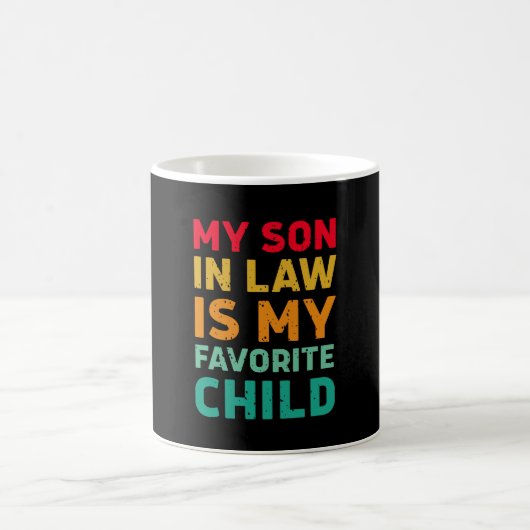 Mug Mon Fils En Droit Est Mon Enfant Préféré - Humour (Centre)