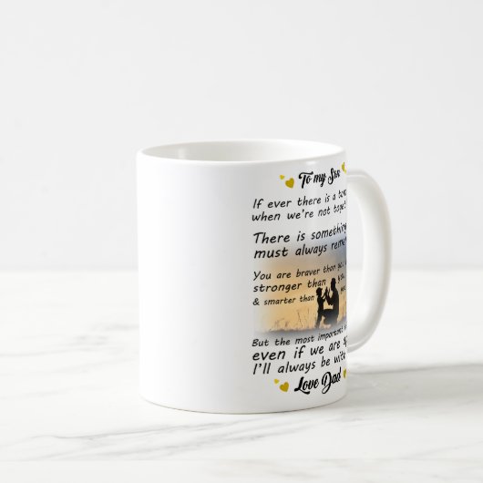 Mug Mon fils, tu es plus courageux que tu ne crois (Devant droit)