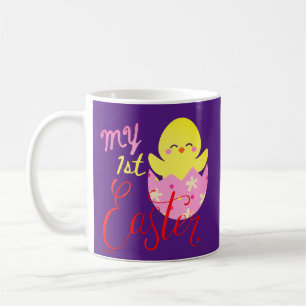 Mug MON FIRST EASTER drôle cadeau de poussin de pâqu