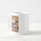 Mug Mon Frenchie arrive avec moi Drôle de voyage Franç (Devant gauche)