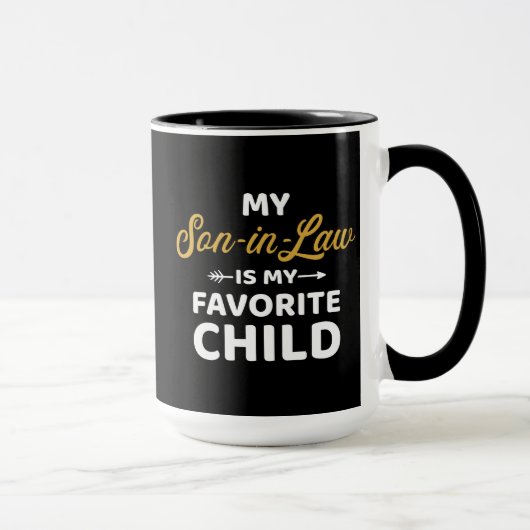 Mug Mon gendre est l'enfant préféré de la belle-mère (Droite)