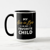 Mug Mon gendre est l'enfant préféré de la belle-mère (Gauche)
