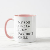 Mug Mon gendre est mon enfant préféré (Gauche)