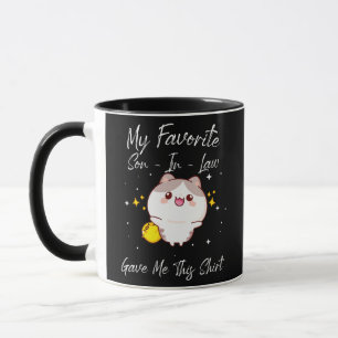 Mug Mon gendre préféré m'a donné ceci pour la fête des