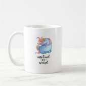 Mug Mon genre de licorne bleue bizarre (Gauche)