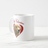 Mug Mon Golden Retriever Valentine (Devant gauche)