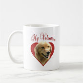 Mug Mon Golden Retriever Valentine (Gauche)