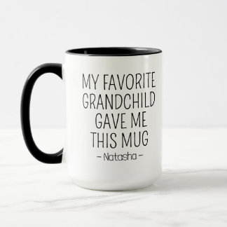 Mug Mon Grand-Père Favori Mon Petit-Enfant Favori M'A 