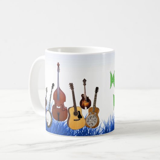 MUG MON GRAS EST BLEU (Devant gauche)