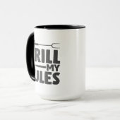 Mug Mon Grill mes règles (Devant gauche)