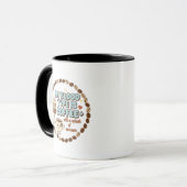 Mug Mon groupe sanguin est Café+ (Devant gauche)