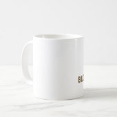 Mug Mon groupe sanguin est café (Devant gauche)