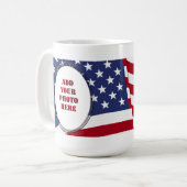 Mug Mon héros - Ajouter votre photo (Devant gauche)