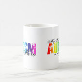 Mug Mon héros mon fils - autisme (Centre)