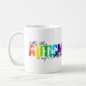 Mug Mon héros mon fils - autisme (Gauche)
