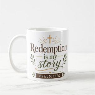 Mug Mon histoire est celle de la rédemption Citation d
