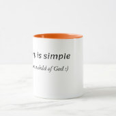 Mug Mon histoire est simple (Centre)