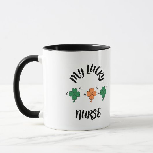 MUG MON INFIRMIÈRE CHANCEUSE (Gauche)