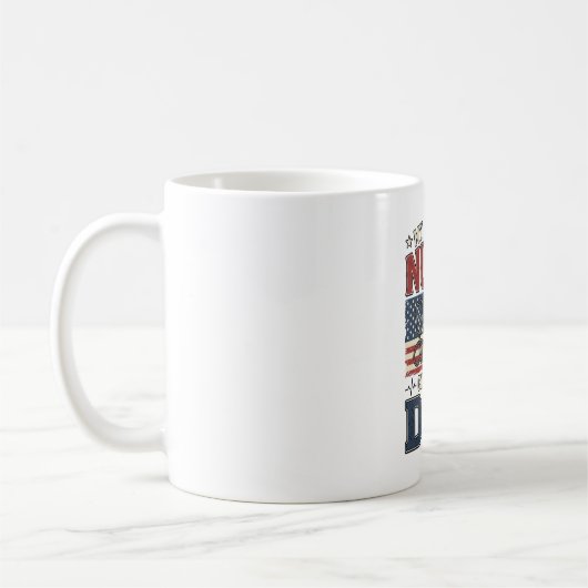 Mug Mon infirmière préférée m'appelle papa conception (Gauche)