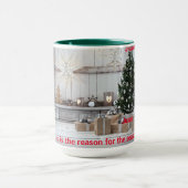 Mug Mon Jésus est la raison de la saison (Centre)