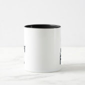 Mug Mon Jet Fuel & Avion, Mari de copain, Drôle (Centre)