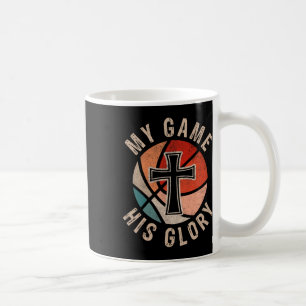 Mug Mon jeu sa gloire esquiss Faith Cross
