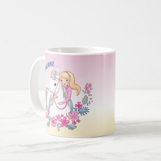 Mug Mon joli cheval (Devant gauche)