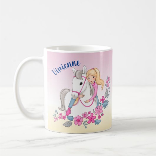 Mug Mon joli cheval (Gauche)