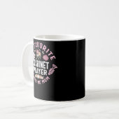 Mug Mon Joueur Clarinet préféré m'appelle Maman Mère (Devant gauche)