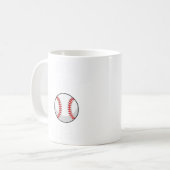Mug Mon joueur de baseball préféré m'appelle cadeau Na (Devant gauche)