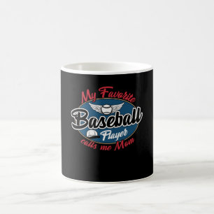 Mug Mon Joueur de Baseball Préféré M'appelle Maman