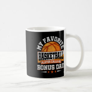 Mug Mon joueur de basket préféré m'appelle papa bonus