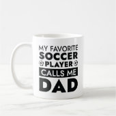 Mug Mon Joueur De Football Favori M'Appelle Papa (Gauche)