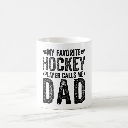 Mug Mon Joueur De Hockey Favori M'Appelle Papa (Centre)